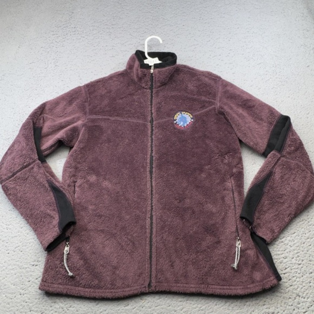 Vintage Patagonia R2 Jacket Womens Large Purple Fleece Full Zip Regulator Hiking